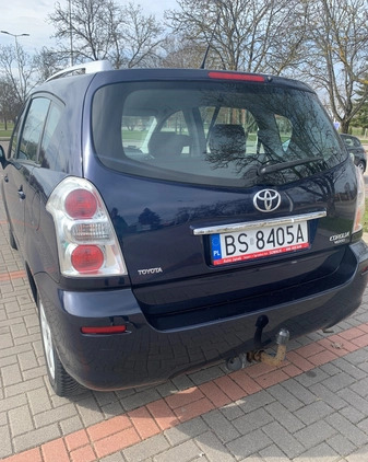 Toyota Corolla Verso cena 23000 przebieg: 136805, rok produkcji 2007 z Suwałki małe 137